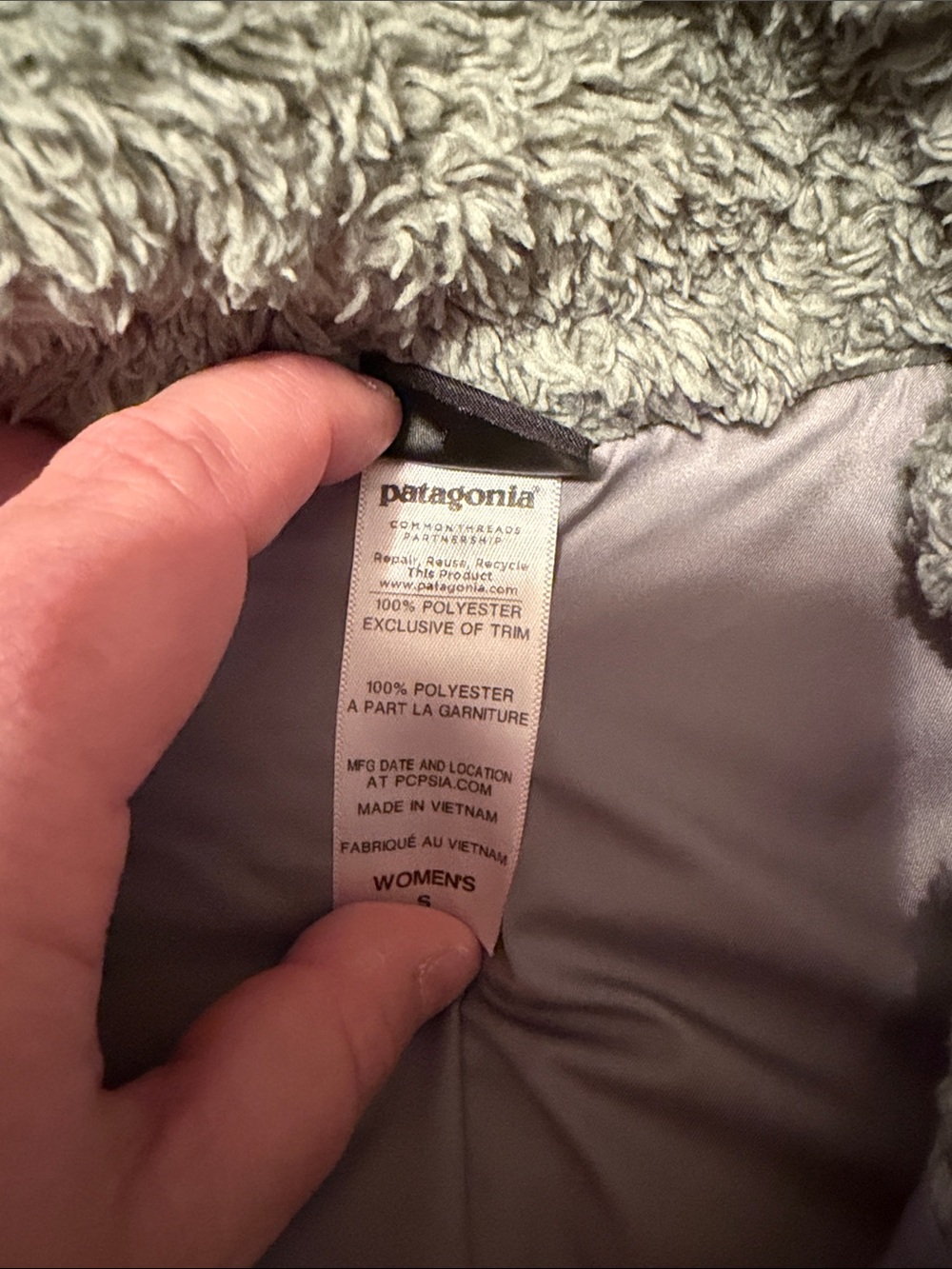 Patagonia fleece vest size small - Picture 8 of 9